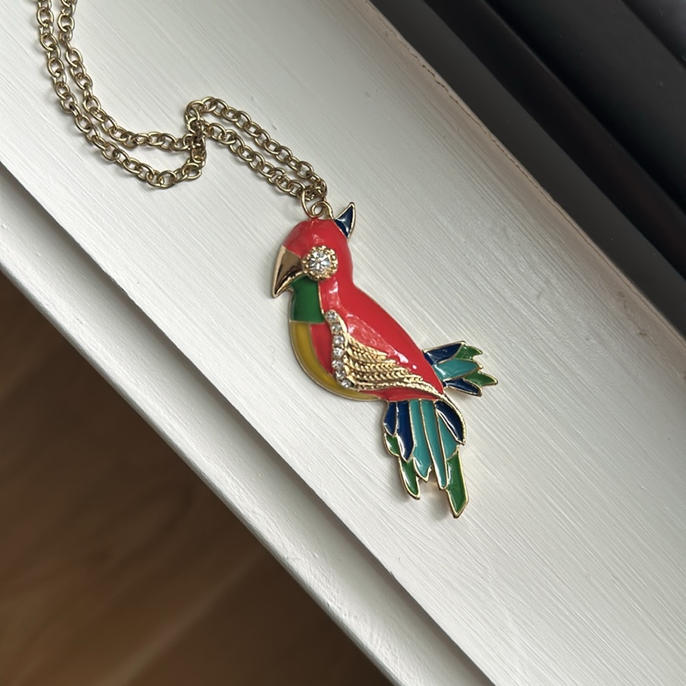 Parrot necklace